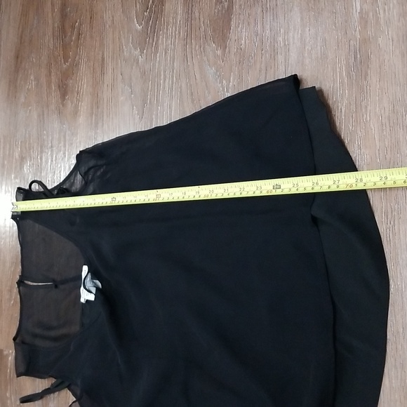 (XL) Coldwater Creek Layered Tank Top Sheer Overlay Evening Date Night Romantic - Picture 4 of 8